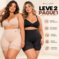 Kit 2 Shorts Modeladores e Levanta BumBum que Não Enrolam (PAGUE 1 LEVE 2 + BRINDE EXCLUSIVO)