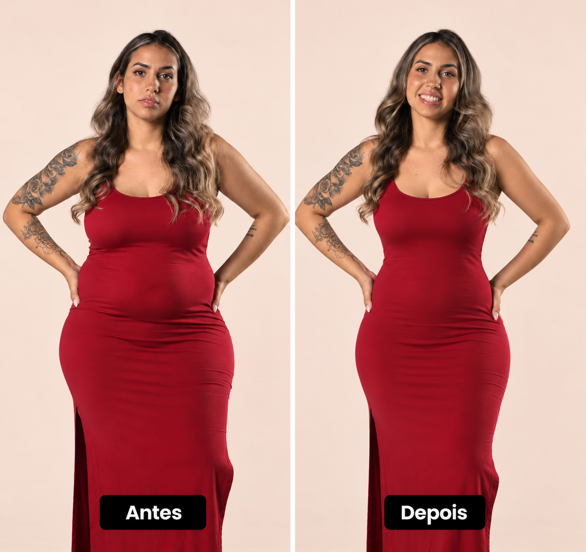 Aquela roupa justa que você ama, mas evita usar porque marca a barriguinha? 😩