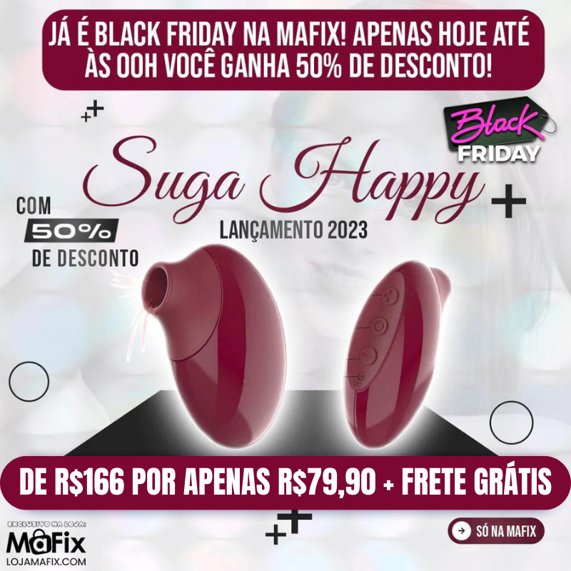 Suga Happy™ [Black Friday] - Só HOJE Com 50% OFF + Frete GRÁTIS!