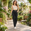 [Leve 3 Pague 2] Calça Feminina Aurora em Malha Seda Gelo (Moderna Com Modelagem Inteligente!!)