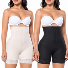 (PAGUE 1 LEVE 2 + BRINDE EXCLUSIVO) Kit 2 Shorts Modeladores e Levanta BumBum Cintura Alta Vellure – Conforto, Sustentação e Ajuste Perfeito